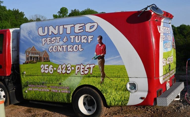 United Pest & Turf Control Van